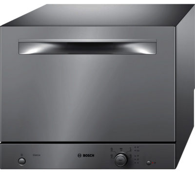 Bosch SKS51E28EU Compact Dishwasher - Stainless Steel